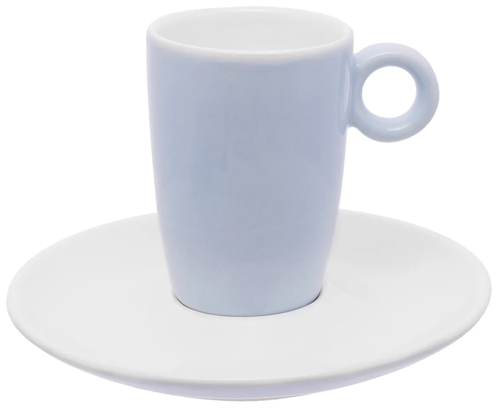 Kávová / čajová podšálka bledomodrá 15 cm – RGB - 451753