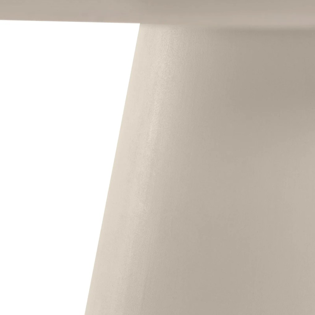 Jídelní kulatý stůl Aurora 120 cm ecru