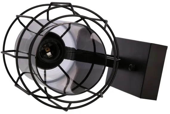 Nástenná lampa JONERA 1xE27/40W/230V čierna