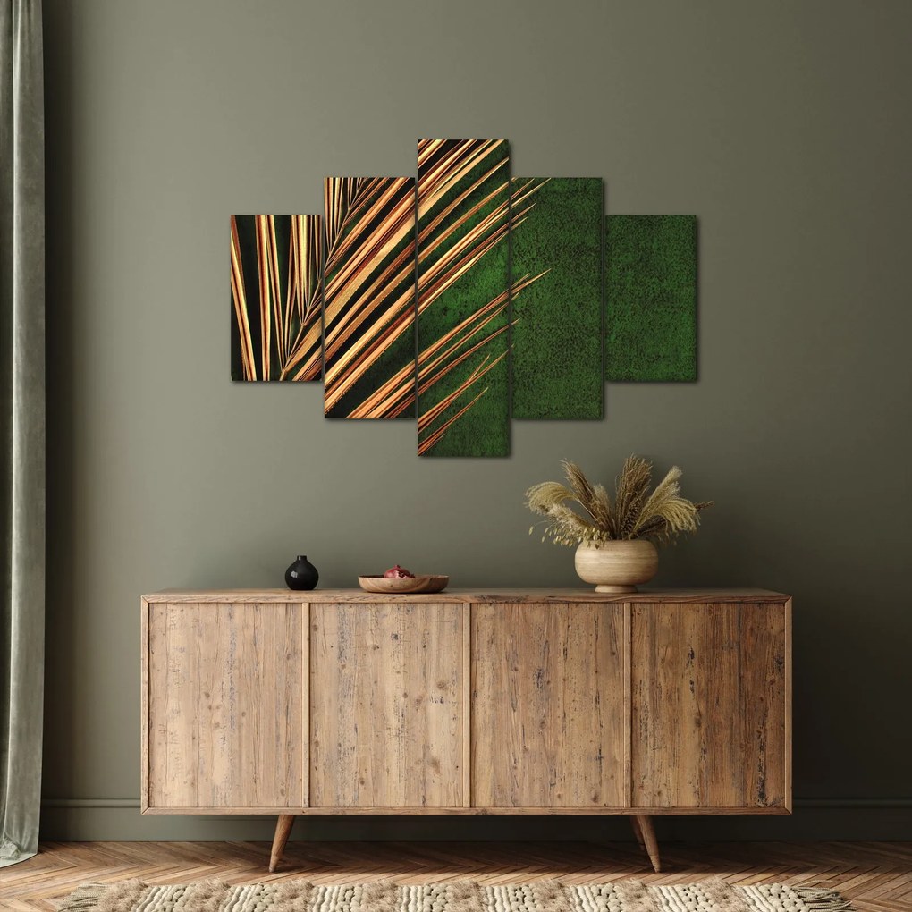 Obraz s listom (150x105 cm)