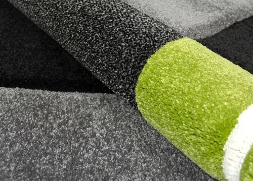 Koberce Breno Kusový koberec Brilliant 665/940, zelená, viacfarebná,140 x 200 cm