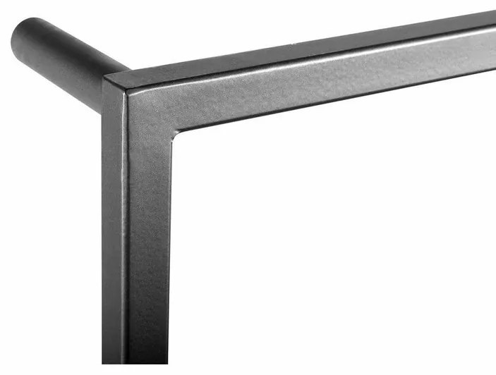 SAPHO Ska502 Ska nástenný sušiak uterákov 60 x 115 x 10 cm, čierna mat