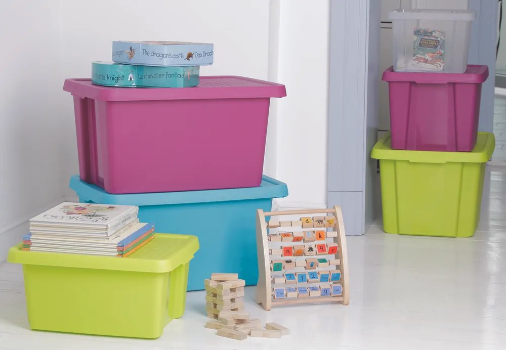 Curver ESSENTIALS box 45L - transparentný