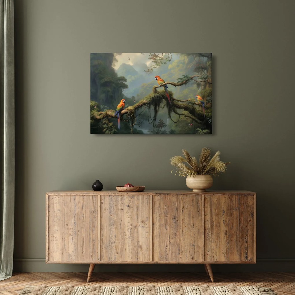 Obraz - Tropický les (90x60 cm)