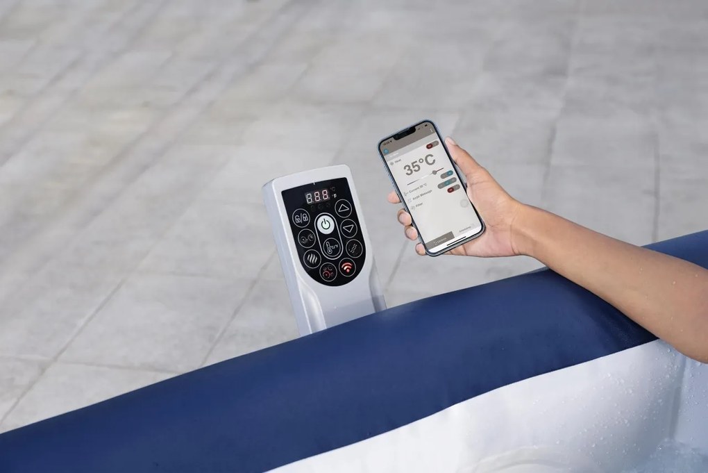 Lay-Z-Spa HAWAII SMART Air Jet Jacuzzi BESTWAY 6001H