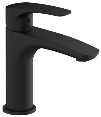 Umývadlová batéria SAT Project bez výpuste čierna matná SATBSPRO271C