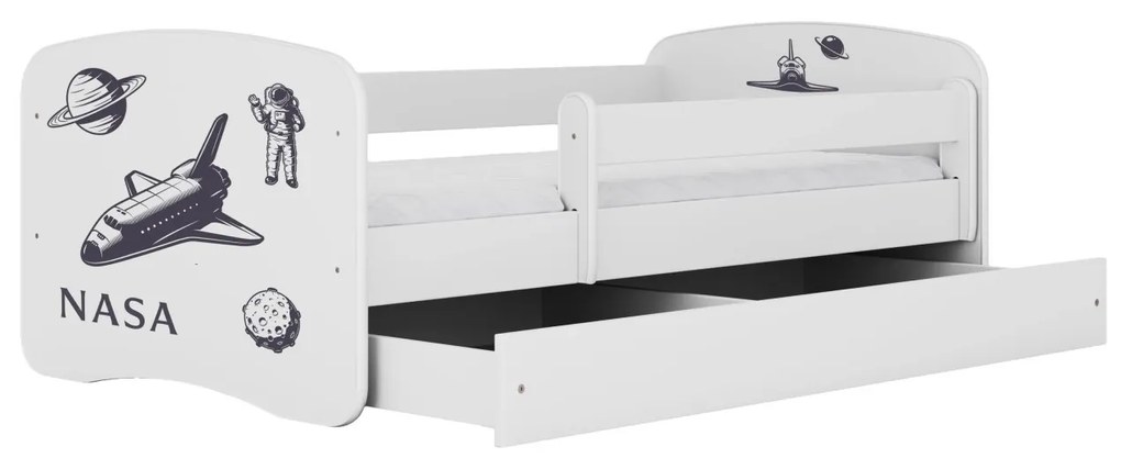 Detská posteľ Babydreams Nasa biela