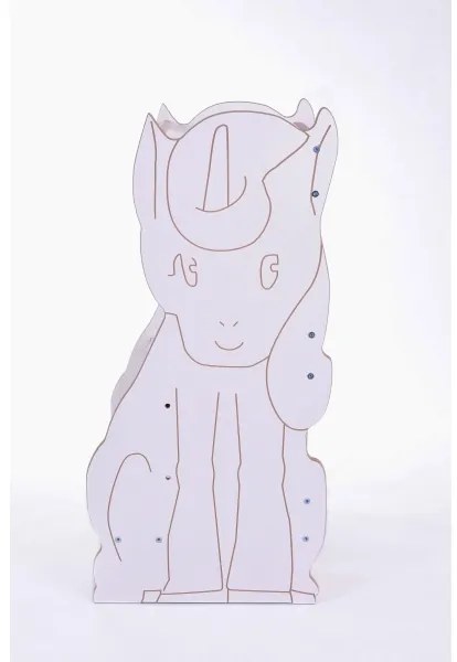 Učiaca veža UNICORN biela