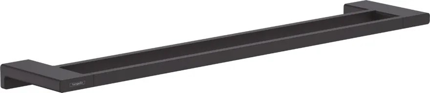 Hansgrohe AddStoris, držiak na uterák dvojitý, matná čierna, HAN-41743670