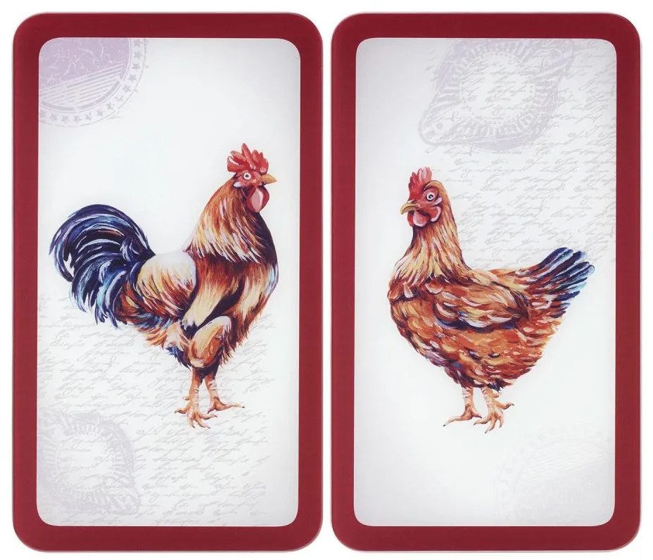 WENKO 2521471500 - Krycia doska ABDECKPLATTE - GRAFIK 30x52 cm pestrofarebná