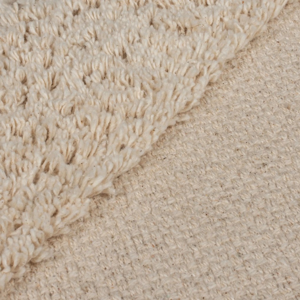 Flair Rugs, Kusový koberec Kaia Tessa Diamond Natural, 200x290, béžová, obývacia izba