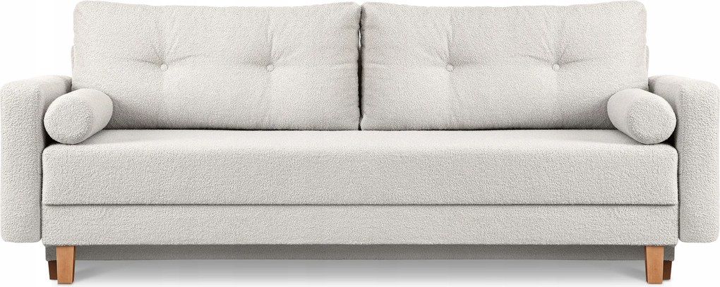 Rozkladacia Pohovka Boucle Baránok Eriso Biela