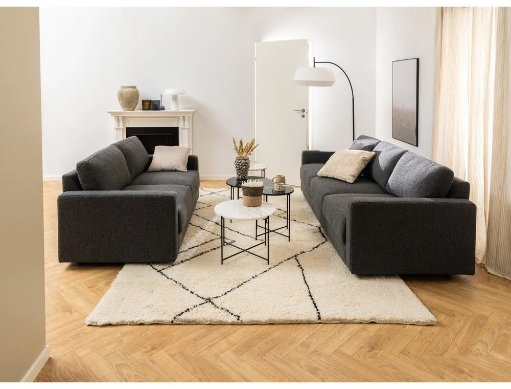 Okrúhly odkladací stolík s mramorovou doskou ø 52 cm Avila – Actona