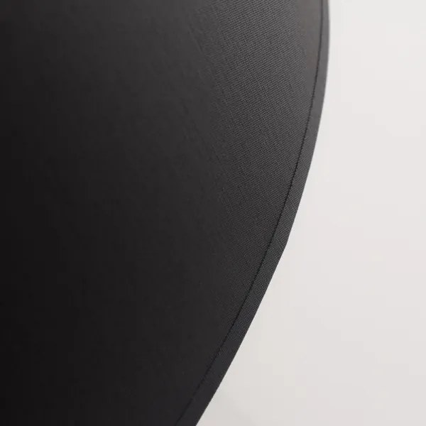 Luster na lanku ALBA 1xE27/15W/230V pr. 40 cm čierna/zlatá