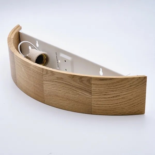 Nástenné svietidlo OAK 1xE27/60W/230V dub