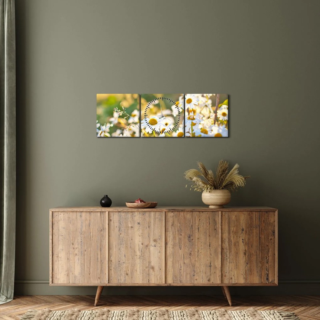 Obraz - Margaréta (s hodinami) (90x30 cm)
