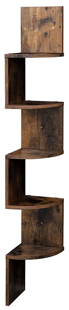 Knižnica VASAGLE 127,5 × 20 × 20 cm