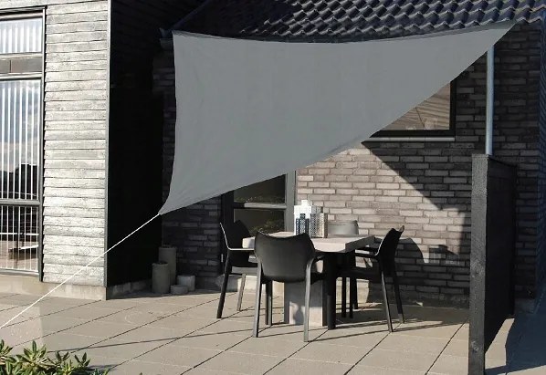 Garden Line SLNEČNÍK TROJUHOLNÍKOVÝ ŠEDÝ 3 X 3 X 3M *0440