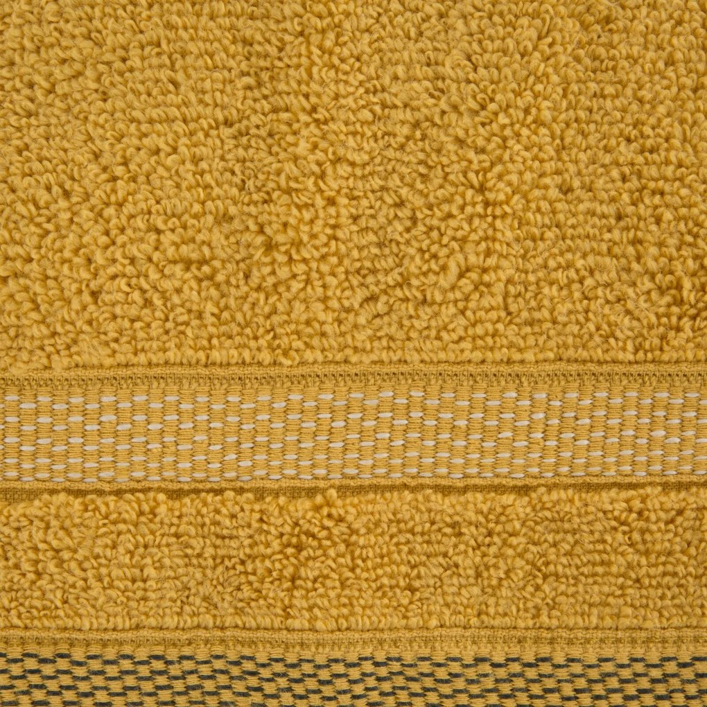 FROTÉ UTERÁK RIKI SADA 6KS 50X90 CM HORČICOVÁ