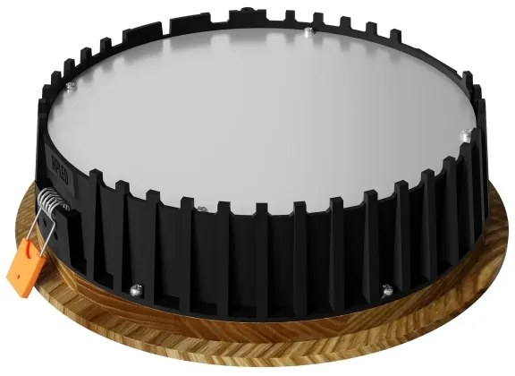 APLED - LED Podhľadové RONDO WOODLINE LED/12W/230V 3000K pr. 20 cm jaseň masív