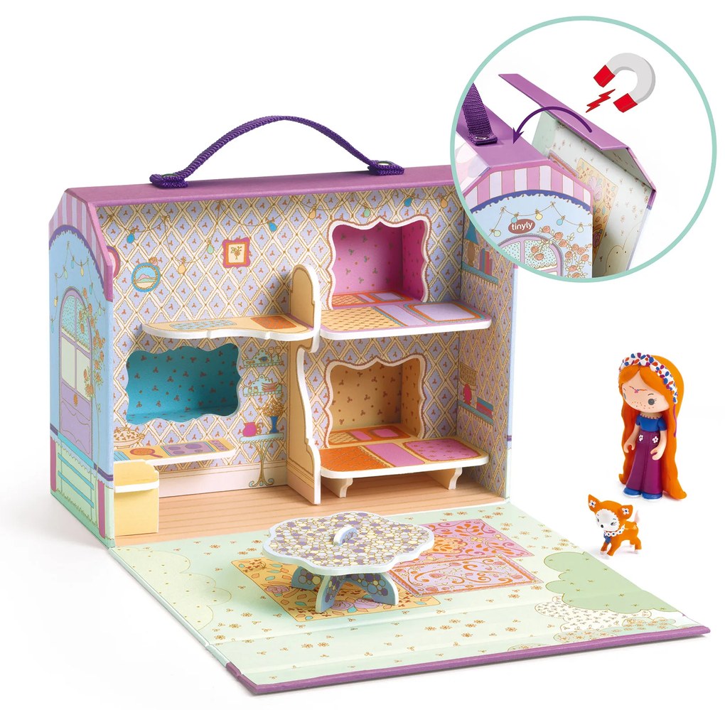 Balíček Tinyly - Bluchka & Indie + domček + Lily & Sylvestr + Prunelle & Bianca