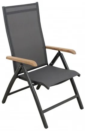 Doppler CONCEPT teak - záhradné polohovacie kreslo