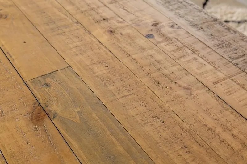 Nemecko - Masívny konferenčný stolík THOR 120 cm z prírodného borovicového dreva