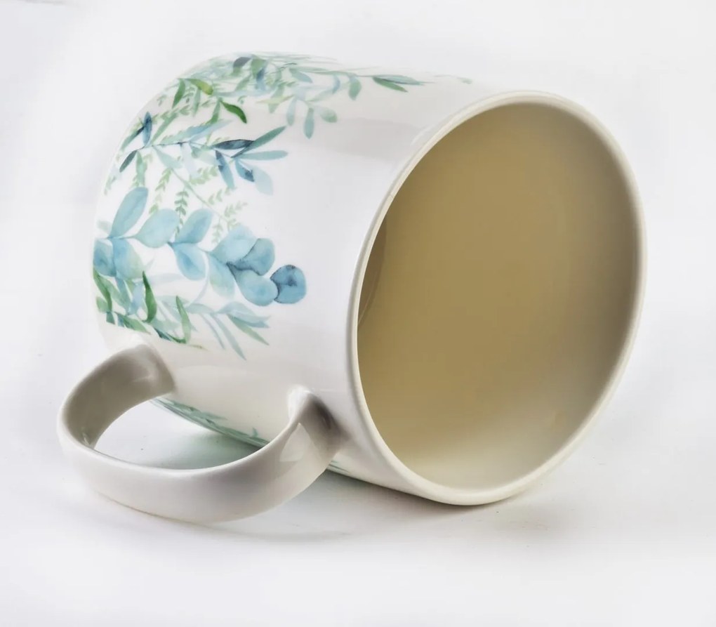 Porcelánový hrnček Eddy Leaves 500 ml