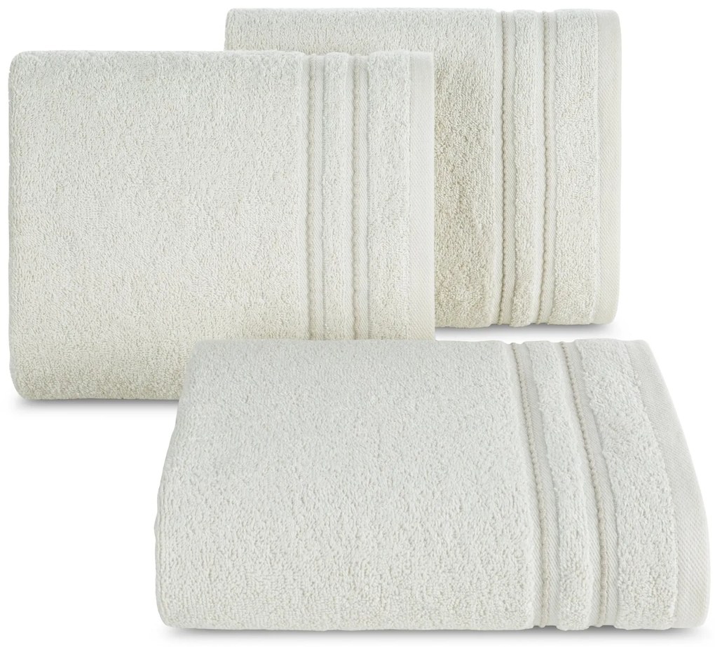 BAVLNENÝ UTERÁK EMINA 50X90 CM KRÉMOVÁ