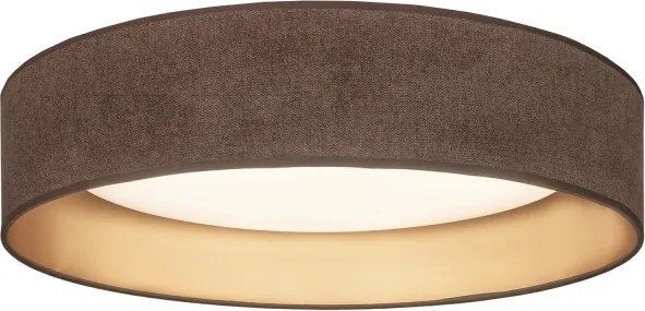 Brilagi-LED stmievateľné svietidlo VELVET SM. 24W/230V 3000-6000K pr. 45 cm hnedá/zlatá WT+DO