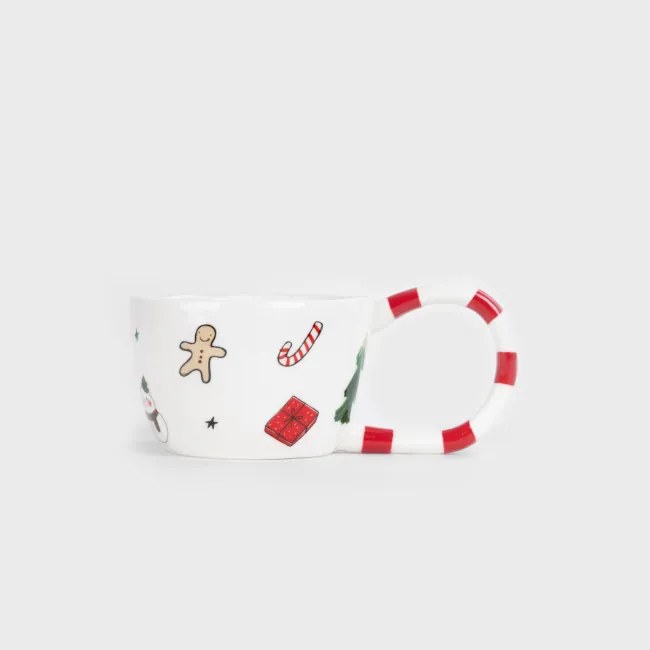 Hrnček LOLLA s veľkým červeným uchom 717086717079 300 ml