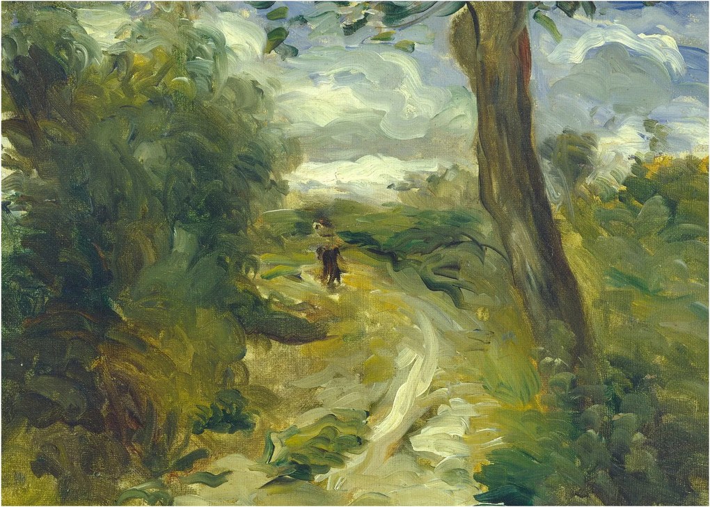 Obraz - Auguste Renoir, Landscape between Storms, reprodukcia (70x50 cm)