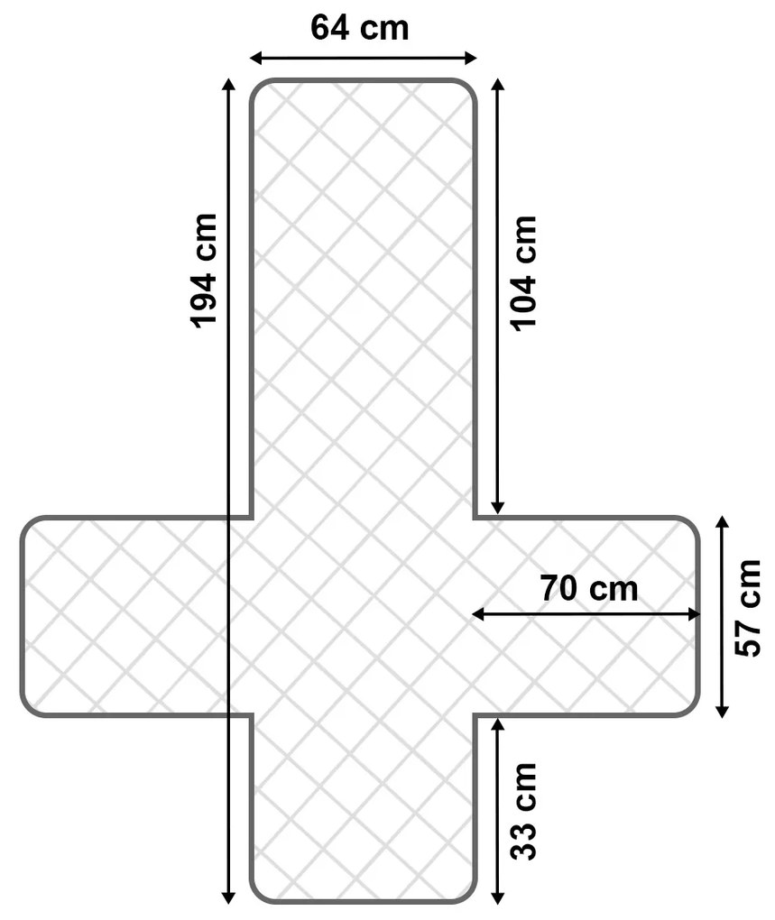 4Home Vodeodolný prehoz na kreslo Pocket, 64 x 194 cm