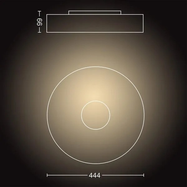 Philips 40340/31/P6 - LED Stmievateľné svietidlo Hue FAIR LED/33,5W/230V + DO