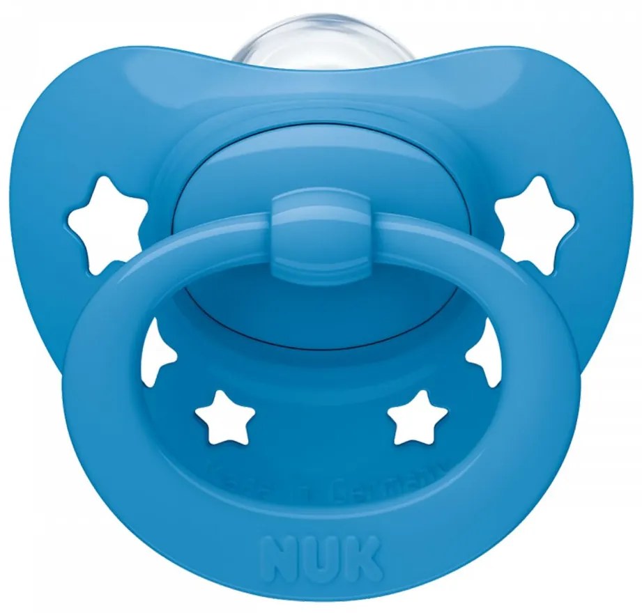 Dojčenský cumlík NUK Signature 6-18 m blue star