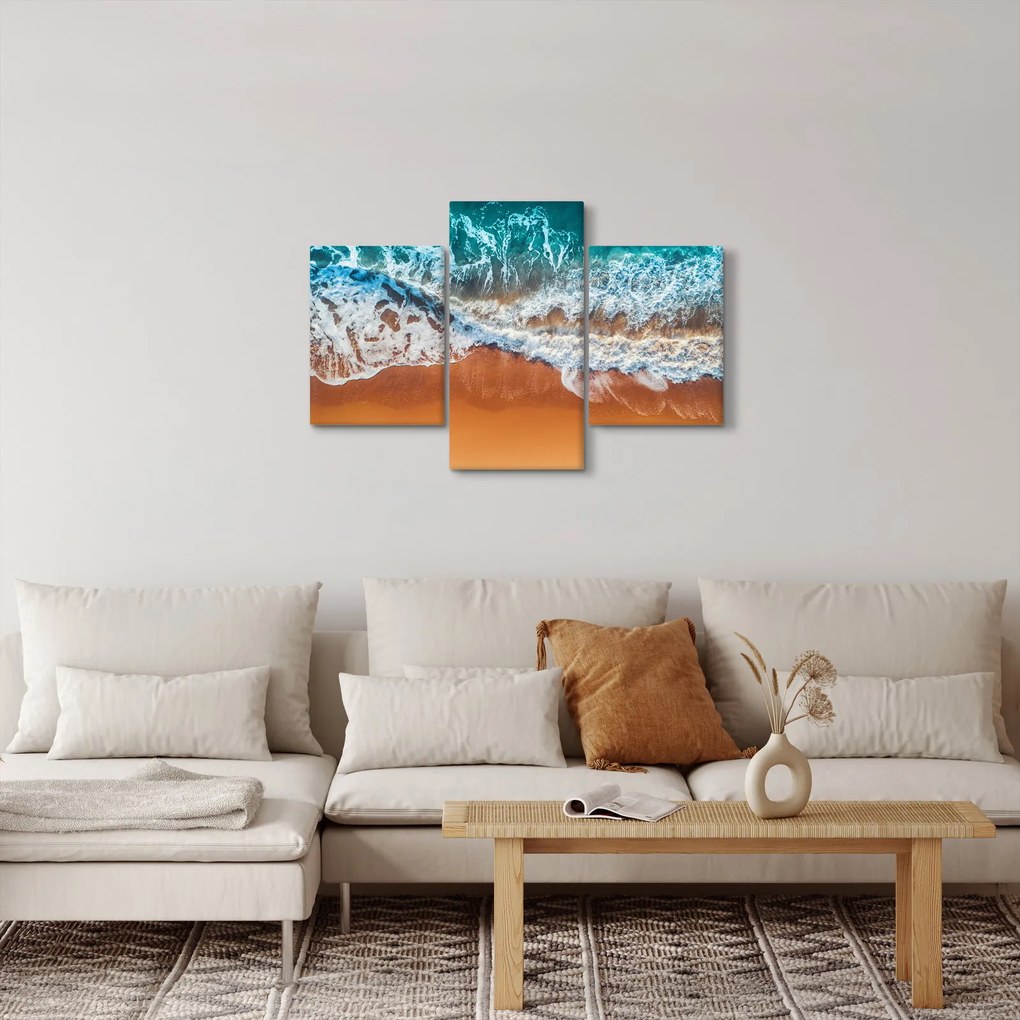 Obraz morskej pláže (90x60 cm)