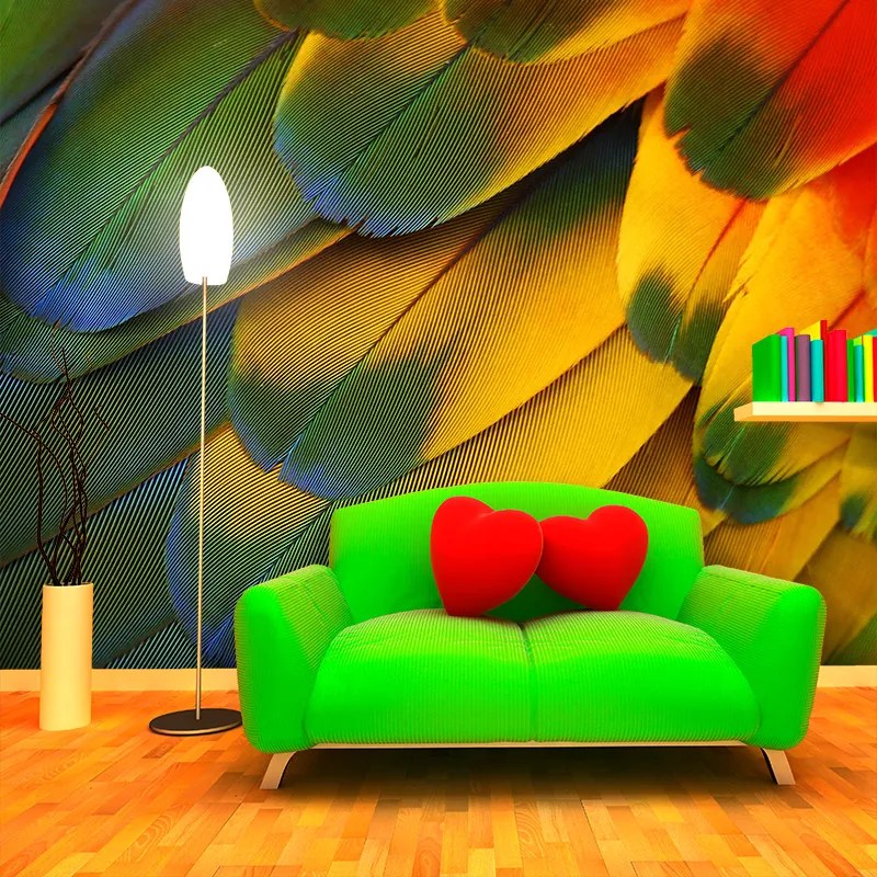 Sablio Tapeta Farebné perie - 125x75 cm