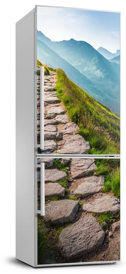 Nálepka na chladničku samolepiace Horský chodník FridgeStick-70x190-f-108007408
