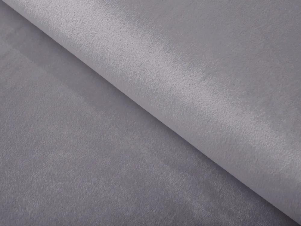 Biante Zamatová obliečka na vankúš Velvet Prémium SVP-013 Sivá 40 x 40 cm