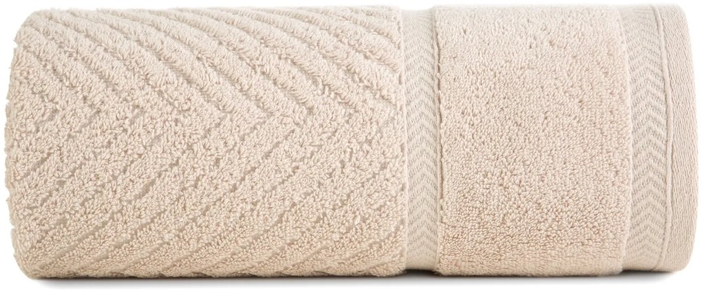BAVLNENÝ UTERÁK KALIA3 SADA 6KS 50X90 CM BÉŽOVÁ