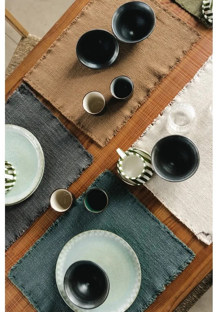 Bavlnená prestieranie v sade 2 ks 38x50 cm Handloom – Lorena Canals