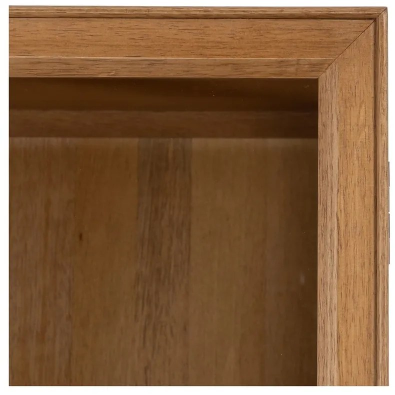 Vitrína v dekore jaseňa v prírodnej farbe 84,5x198 cm – Ixia