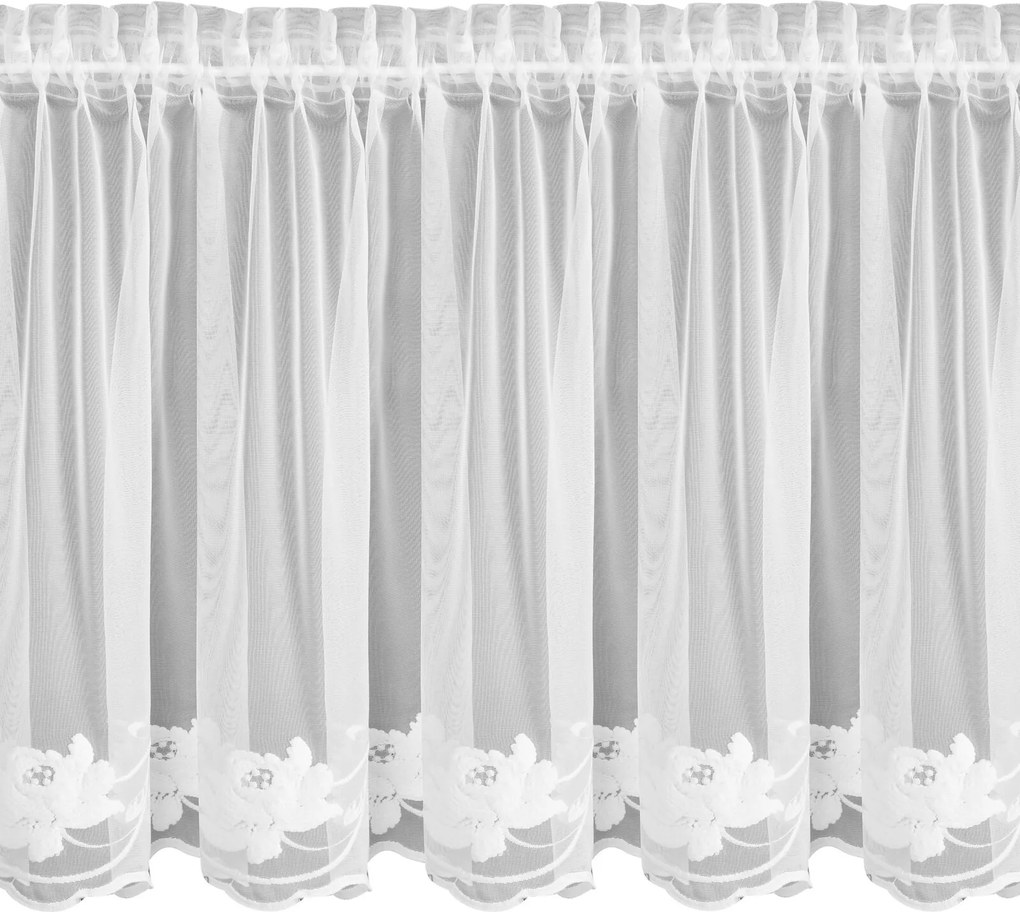 ZÁCLONA NA PÁSKE LETI 150X70 CM KVETY