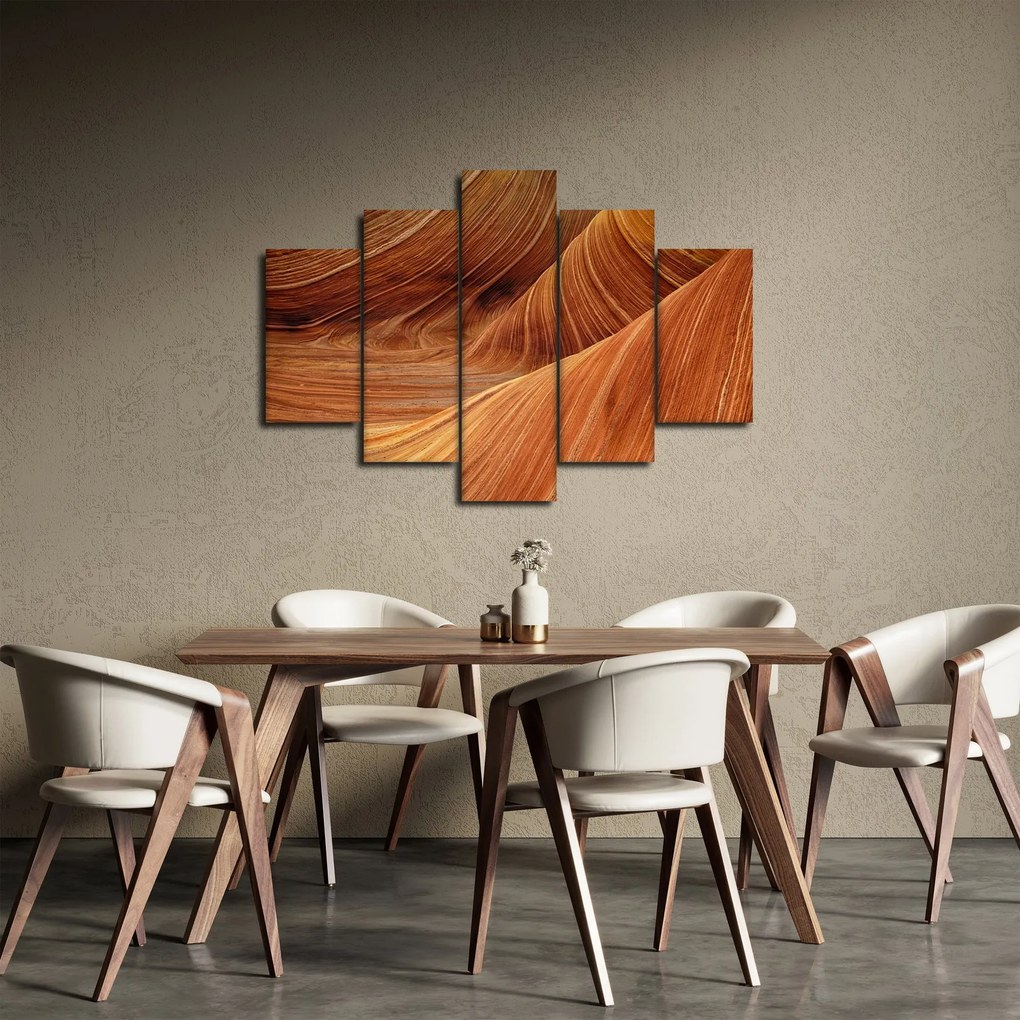 Obraz - Červený piesok (150x105 cm)
