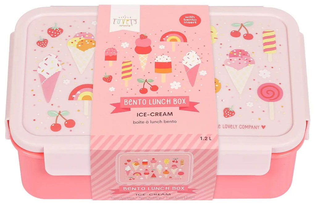 A Little Lovely Company - škatuľka na desiatu - zmrzlina