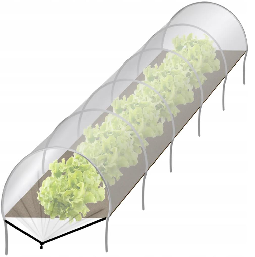 Záhradný mini fóliovník - tunel | 300x55x40cm