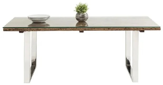Rustico jedálenský stôl 200x90 cm hnedý