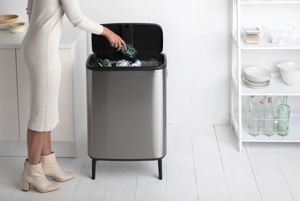 Brabantia BO Touch Bin 60L HI matná oceľ otiskuvzdorná