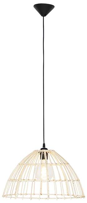 Vidiecka závesná lampa ratan 40 - Magna