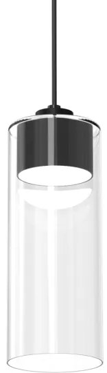 Luster na lanku CLARISSA 1xGX53/12W/230V čierna